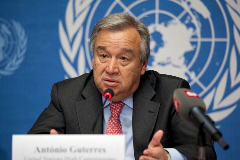 António Guterres at the United Nations