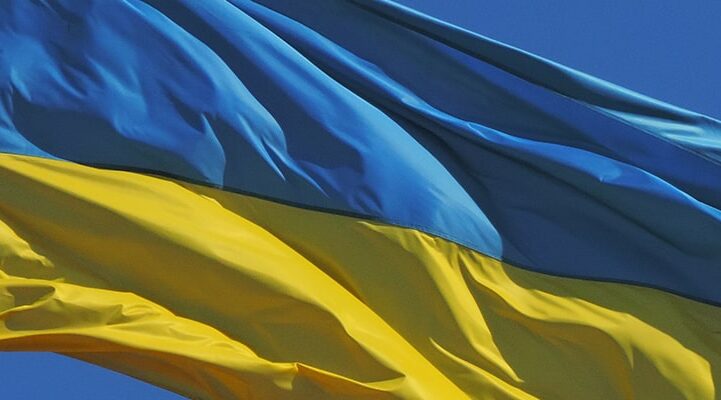 Ukrainian Flag (flickr: Small White Bear)