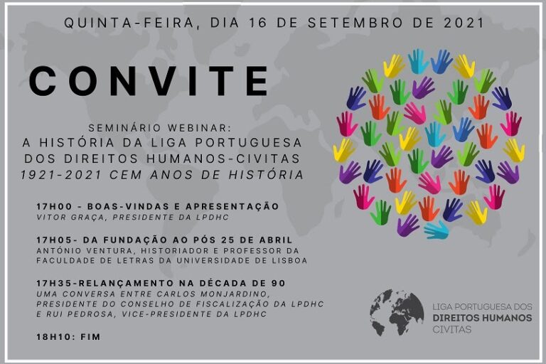 Seminário Online sobre a História Centenária da Liga Seminário Online sobre a História Centenária da Liga